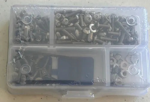 RCScrewZ  Rustler 4x4 / VXL Stainless Screw Kit - DiecastModeler.com