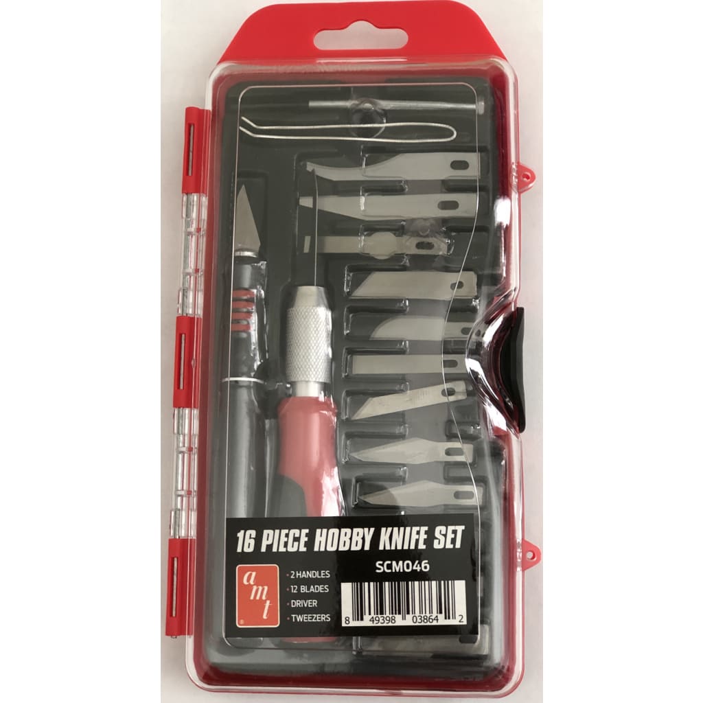  AMT 16 Piece Hobby Knife Set
