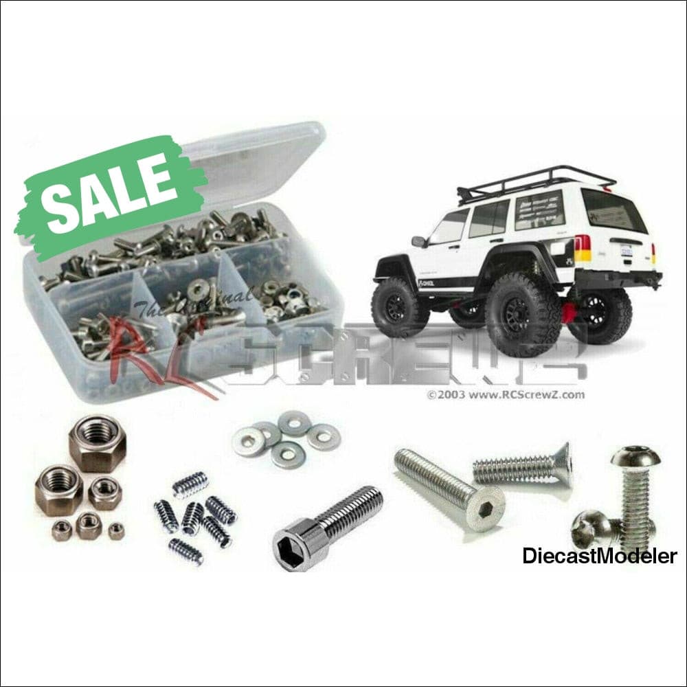  axi023 – Axial SCX10 II Jeep Cherokee (#90046) Stainless Screw Kit