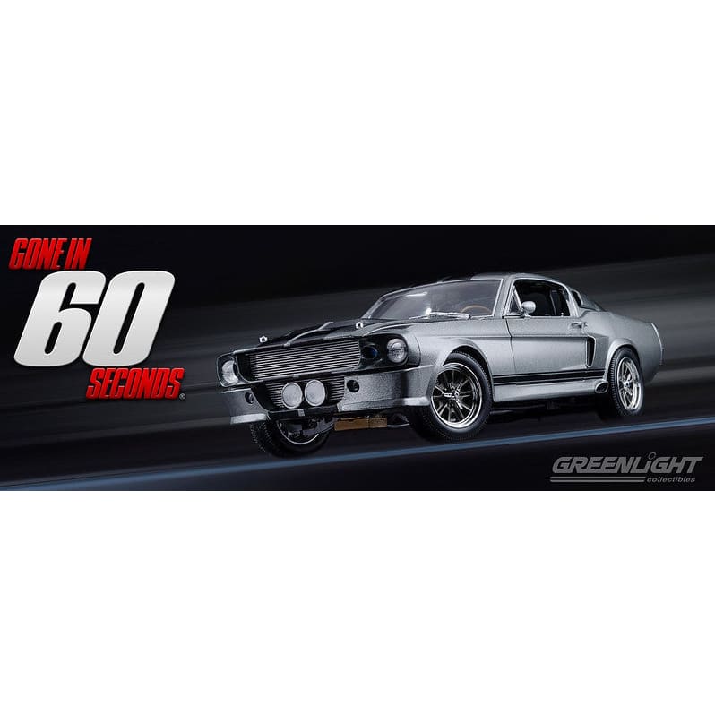 Eleanor - 1967 ford mustang hard top 1:64 scale diecast car