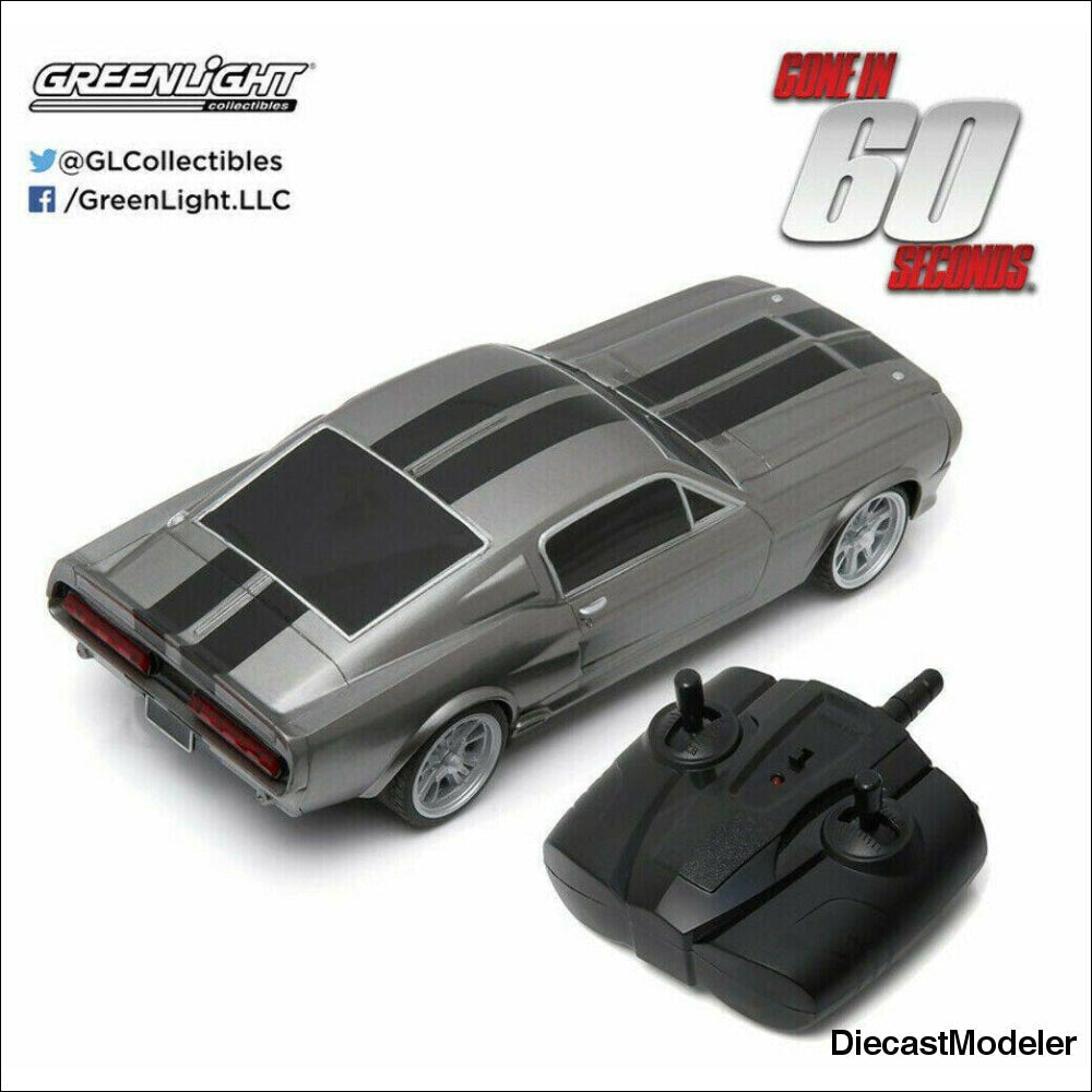 Gone in 60 Seconds - 67 Ford Mustang (Eleanor) Remote Control 1:18 Scale-DiecastModeler