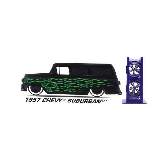 Jada just trucks - 1957 chevy suburban 1:24 scale toys &