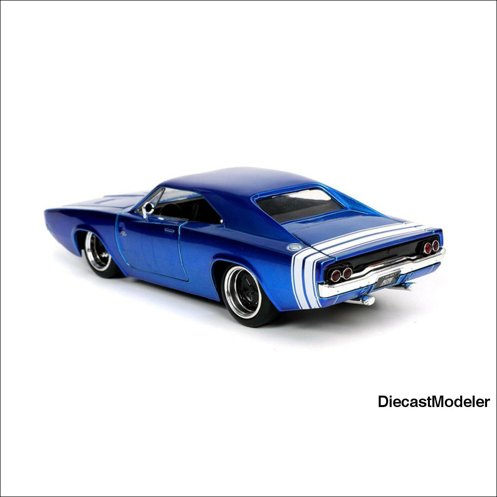 Jada Toys Bigtime Muscle | 1968 Dodge Charger R/T Hardtop. 1:24 scale diecast m-DiecastModeler