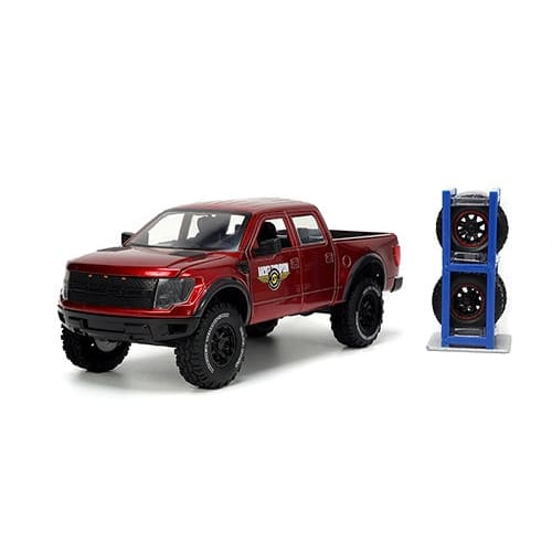  Jada Toys Just Trucks - 2011 Ford F-150 SVT Raptor Pickup Truck ’Mickey Thompson Tires & Wheels’