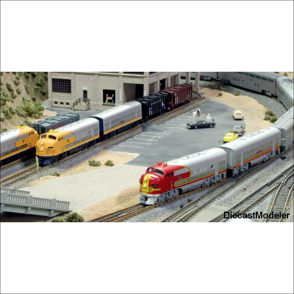  Kato Precision N Scale F7A ATSF 300 Warbonnet