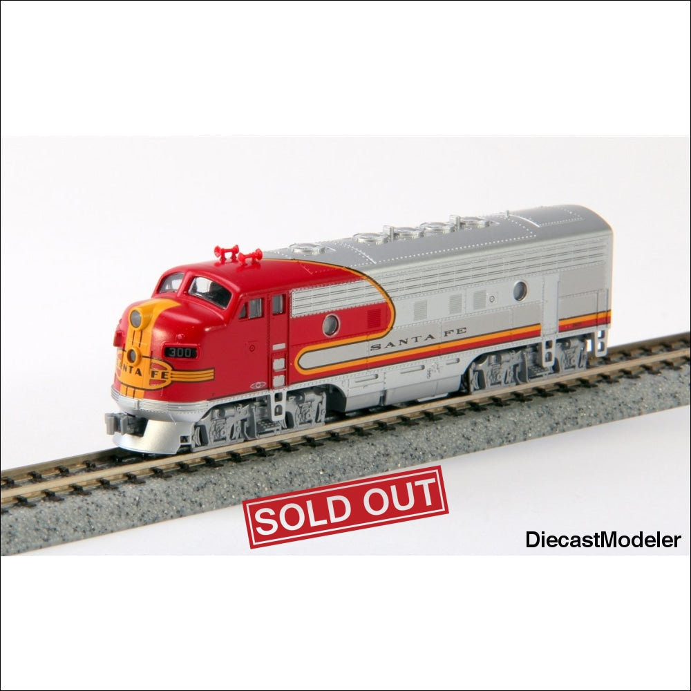  Kato Precision N Scale F7A ATSF 300 Warbonnet