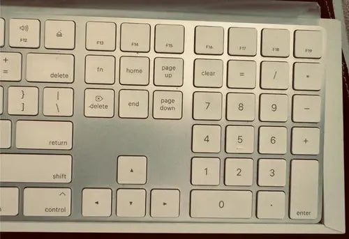 Mac Magic keyboard w/number pad