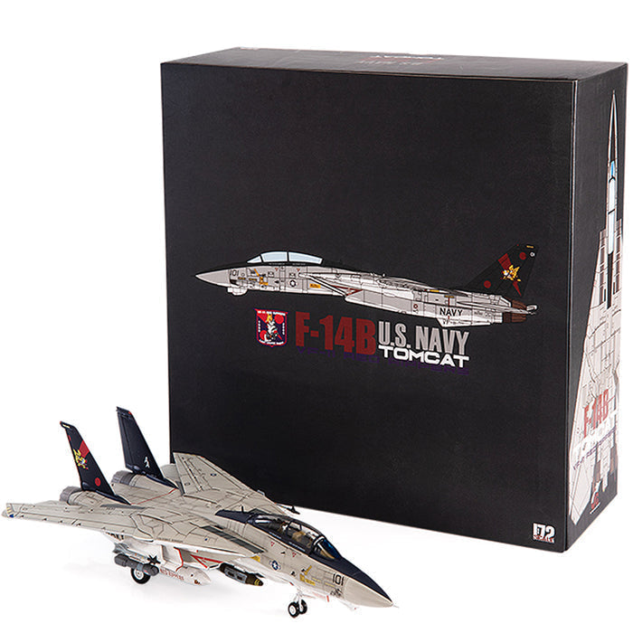  F-14B Tomcat - U.S. NAVY, VF-11 Red Rippers, "THANKS FOR THE RIDE", 2005 (1:72 Scale)