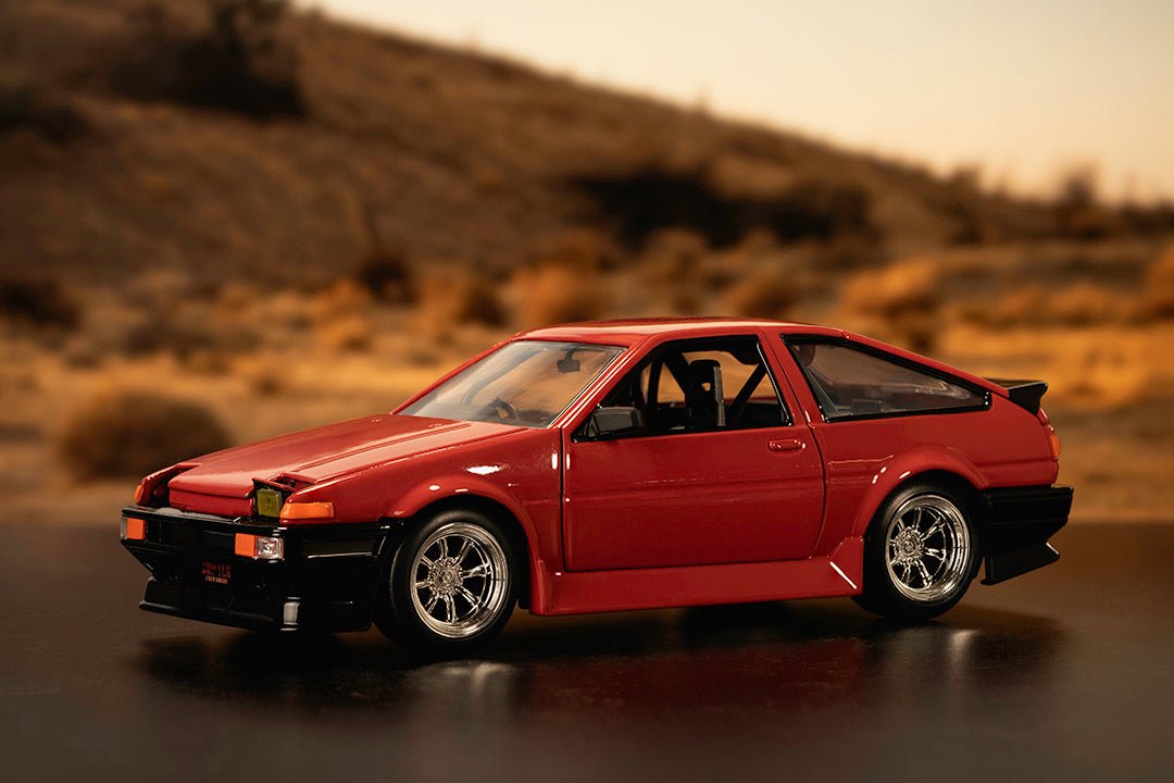 Drifter Movie Toyota Trueno AE-86 "Lola 1" 1/24 Diecast Model by Jada
