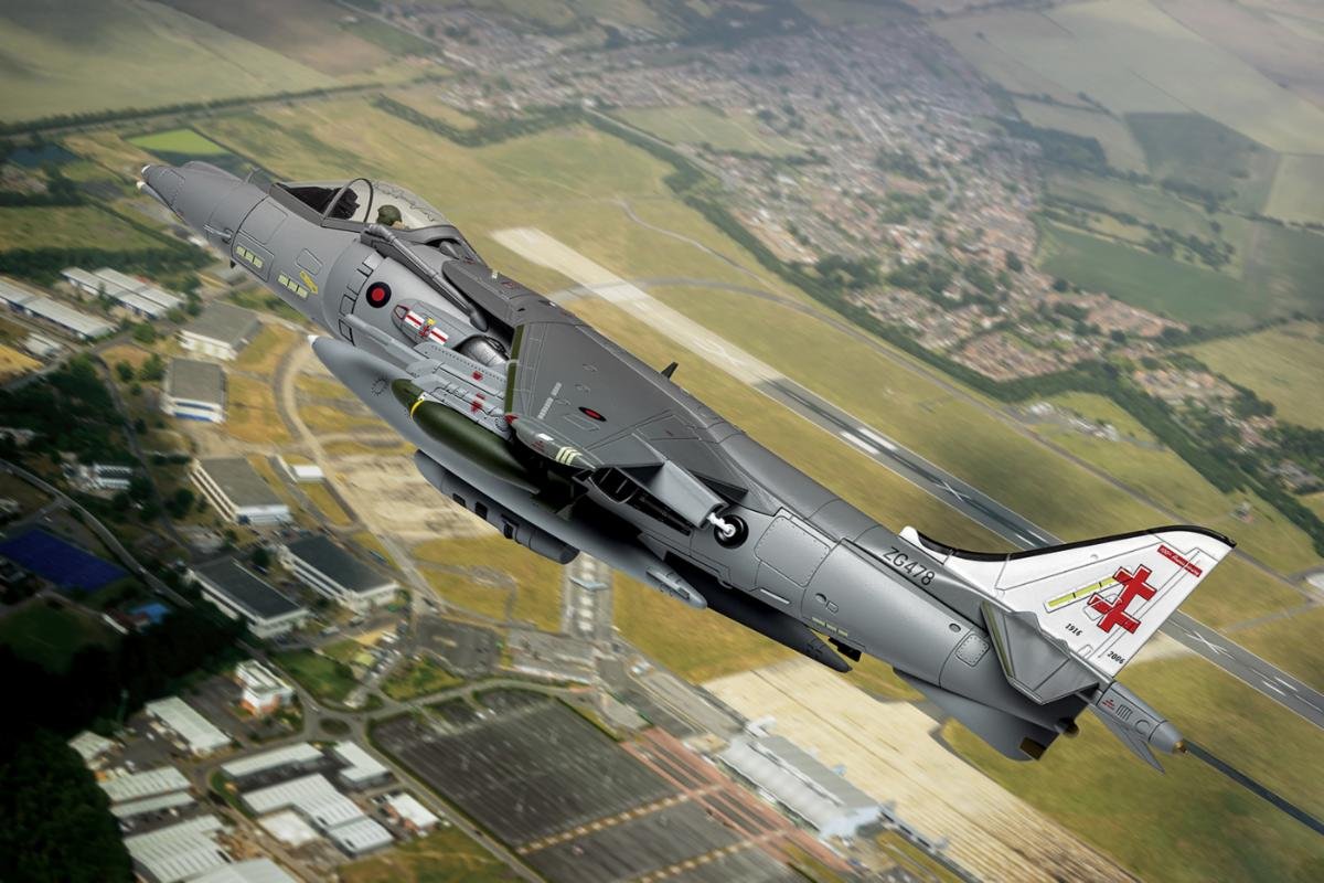 BAe Harrier GR9A - ZG478 - RAF No.41 (R) Sqn 1/48 Diecast Model by Corgi