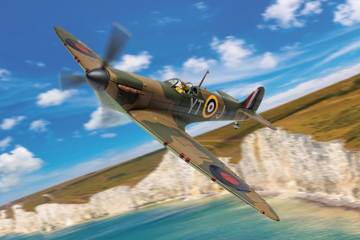 Supermarine Spitfire Mk.I - R6775 / YT-J - Flying Officer Jeffrey Quill 1/32 Diecast Model by Corgi
