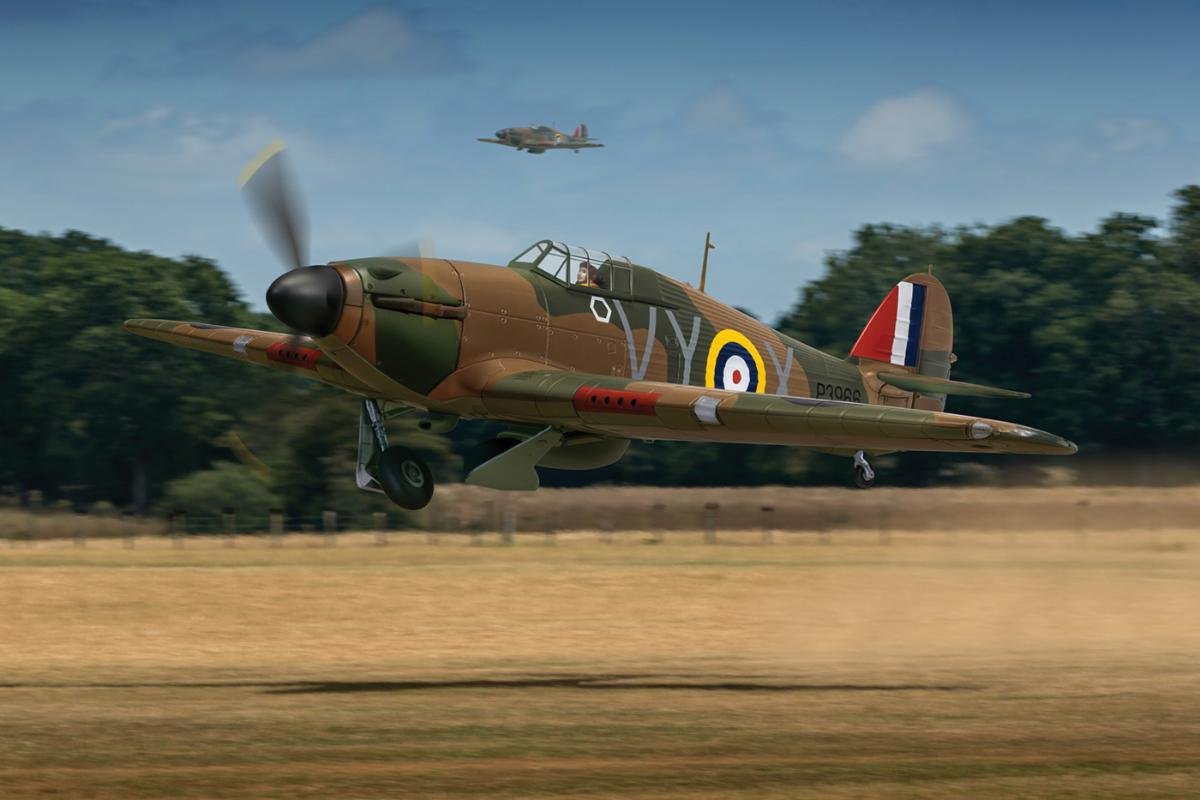 Hawker Hurricane MkI - P3966 - Pilot Officer J.A. 'Paddy' Hemmingway 1/32 Diecast Model by Corgi