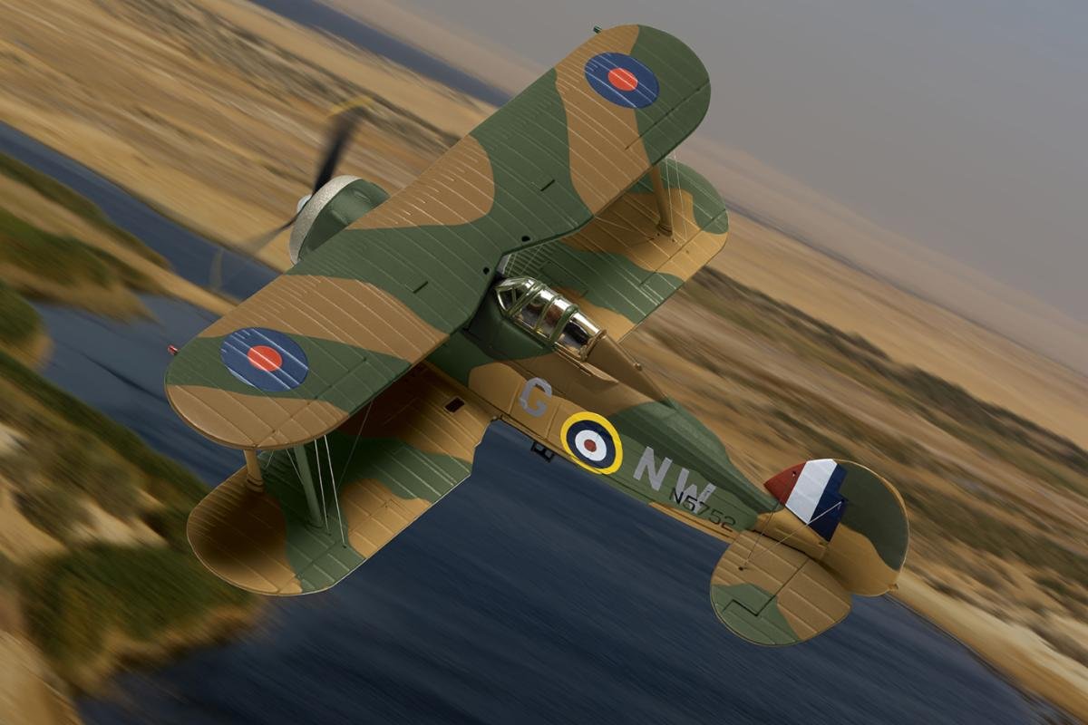 Gloster Gladiator MkII - N5752/NW/G - Fl. Off. Alan Boyd