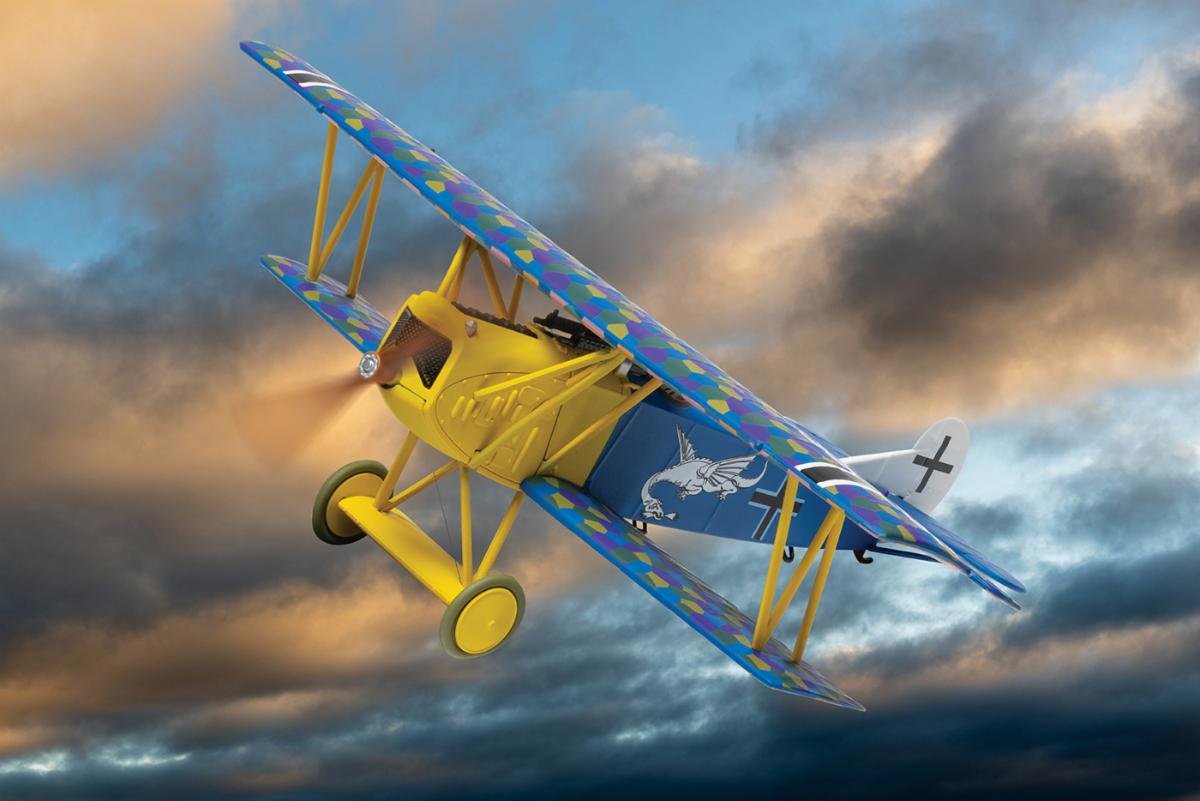 Fokker D. VII (OAW) - Ltn. Wilhelm Leusch 1/43 Diecast Model by Corgi