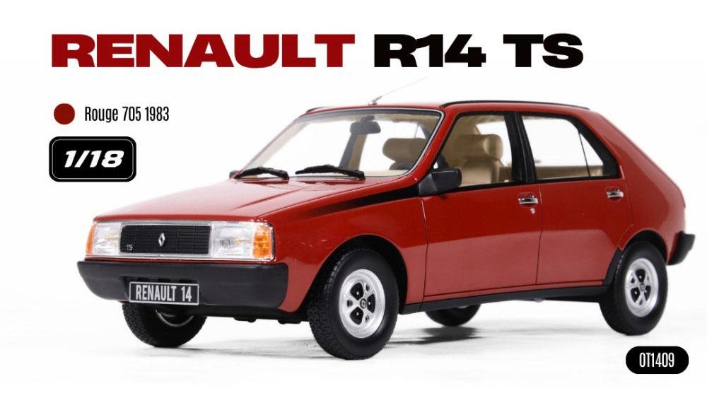 Renault 14 TS Rouge 705 1983