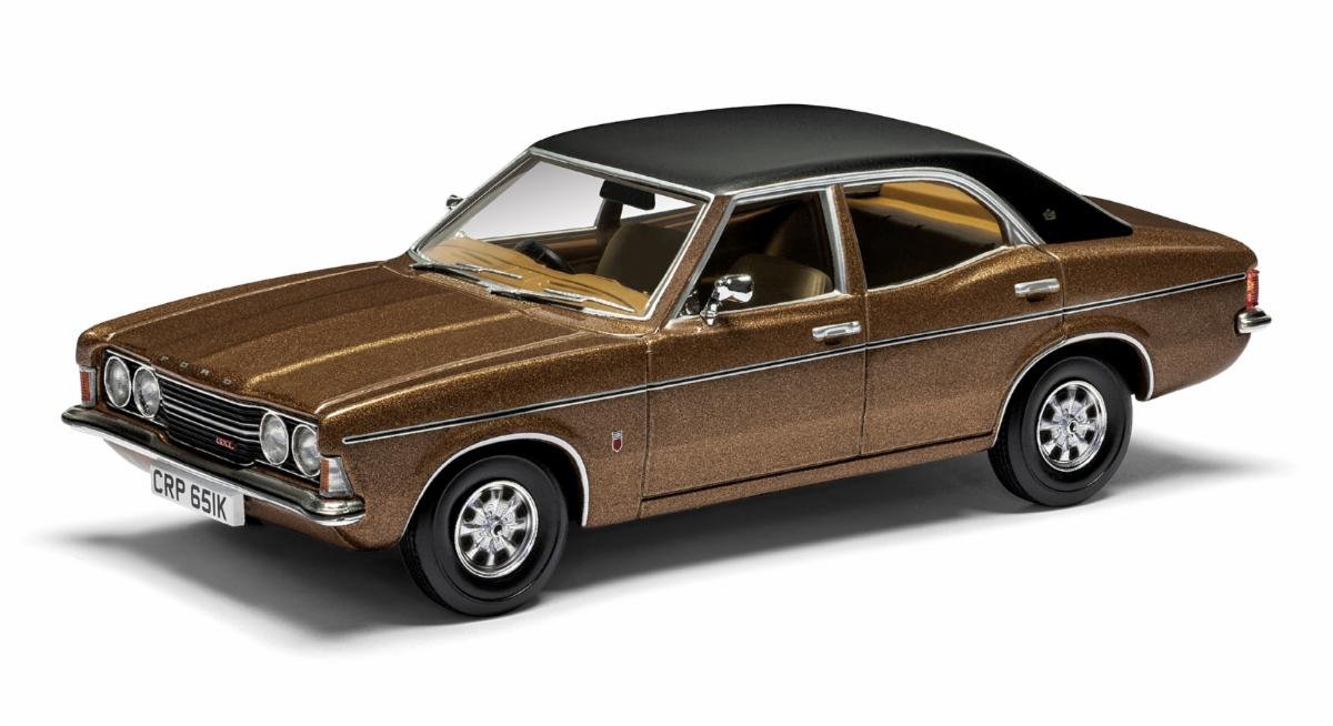 Ford Cortina Mk3 3.0 - Savage Tawny 1/43 Diecast Model by Corgi