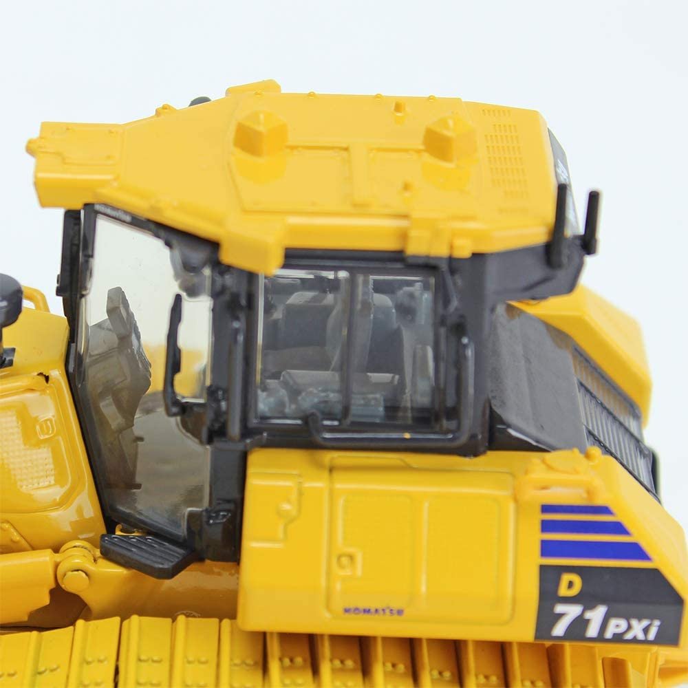 Komatsu D71PXi-24 Dozer with Drawbar 1/50 Diecast Model by First Gear view 2