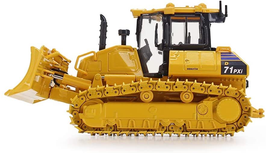 Komatsu D71PXi-24 Dozer with Drawbar 1/50 Diecast Model by First Gear view 4