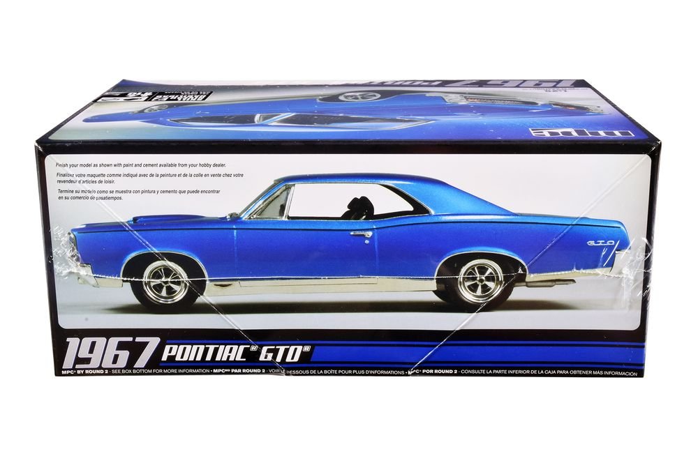 Skill 2 Model Kit 1967 Pontiac GTO 1/25 Scale Model by MPC view 2