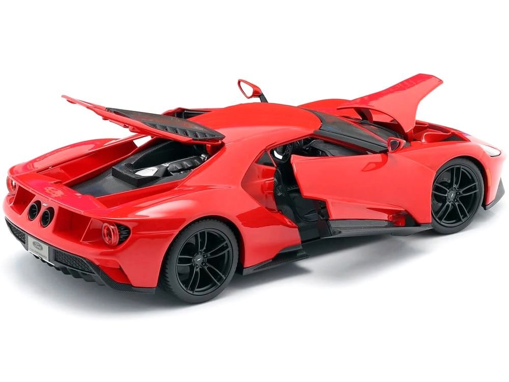 2017 Ford GT Red with Black Wheels "Special Edition" 1/18 Diecast Model Car by Maisto view 5