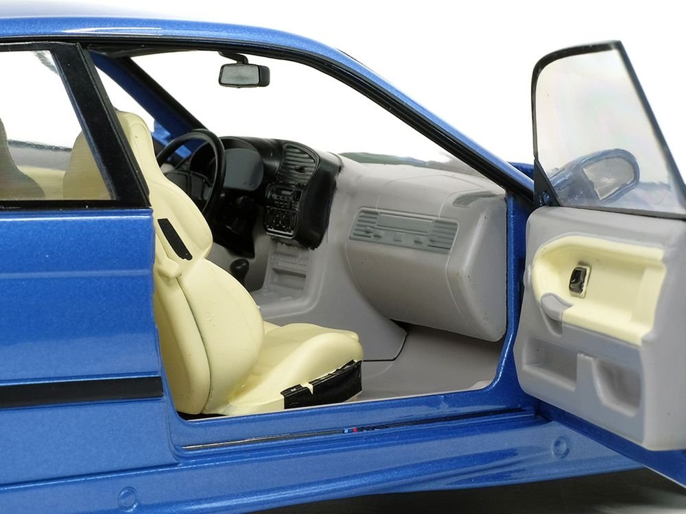 1994 BMW E36 M3 Blue Estoril Metallic 1/18 Diecast Model Car by Solido view 4