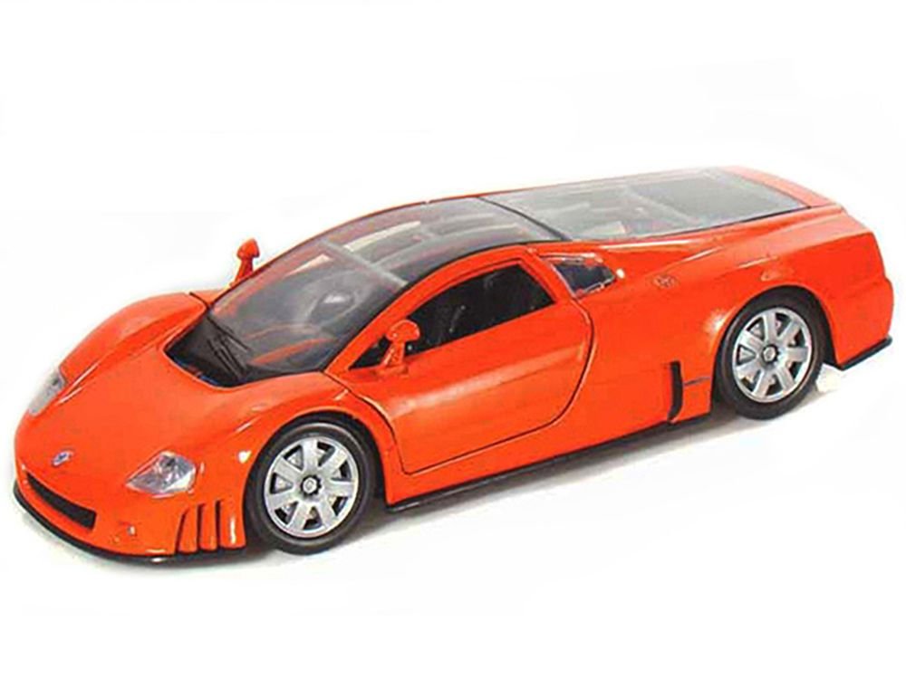 Volkswagen Nardo W12 Orange 1/24 Diecast Car Model by Motormax view 2