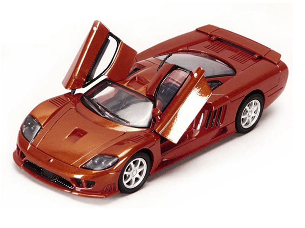 Saleen S7 Copper 1/24 Diecast Model Car by Motormax view 2