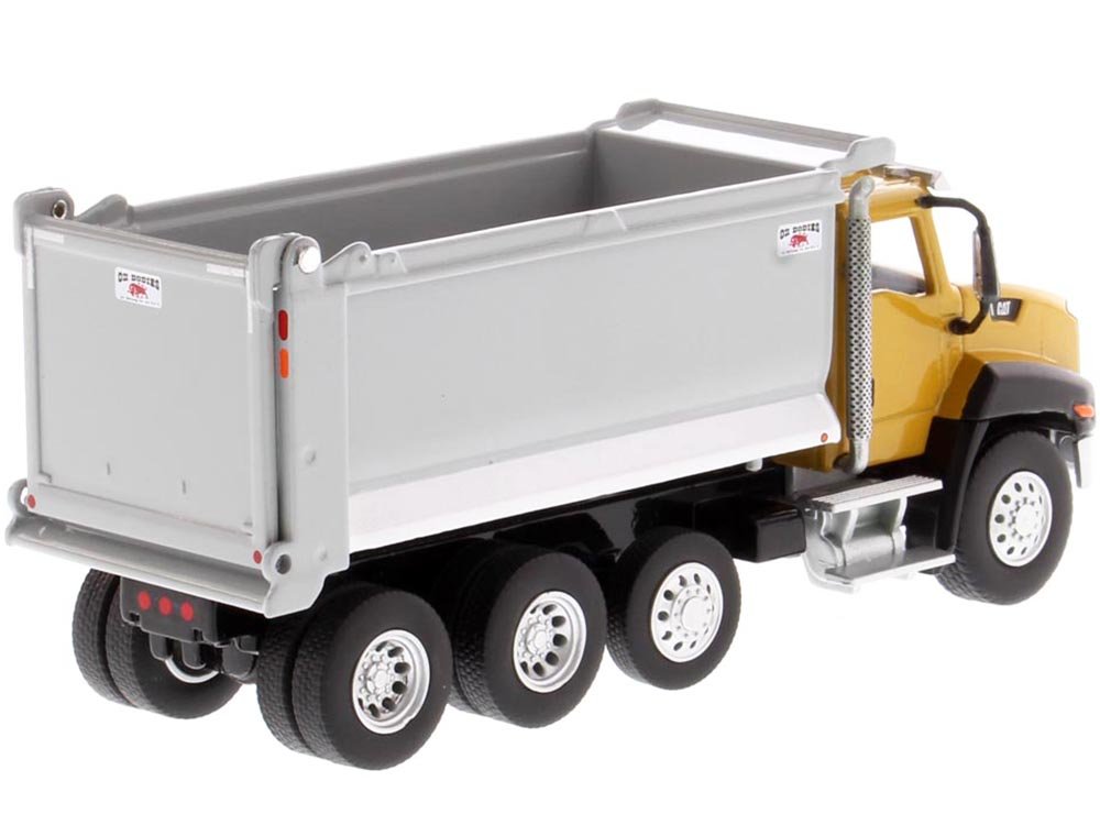 CAT Caterpillar CT660 Day Cab Tractor with OX Stampede Dump Truck "Play & Collect!" Series 1/64 Diecast Model by Diecast Masters view 4