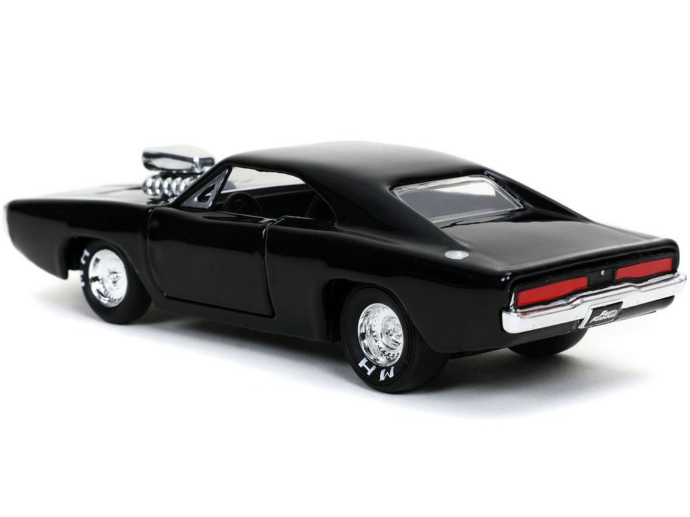 Dom's 1970 Dodge Charger 500 Black "Fast & Furious 9 F9" (2021) Movie 1/32 Diecast Model Car by Jada view 2