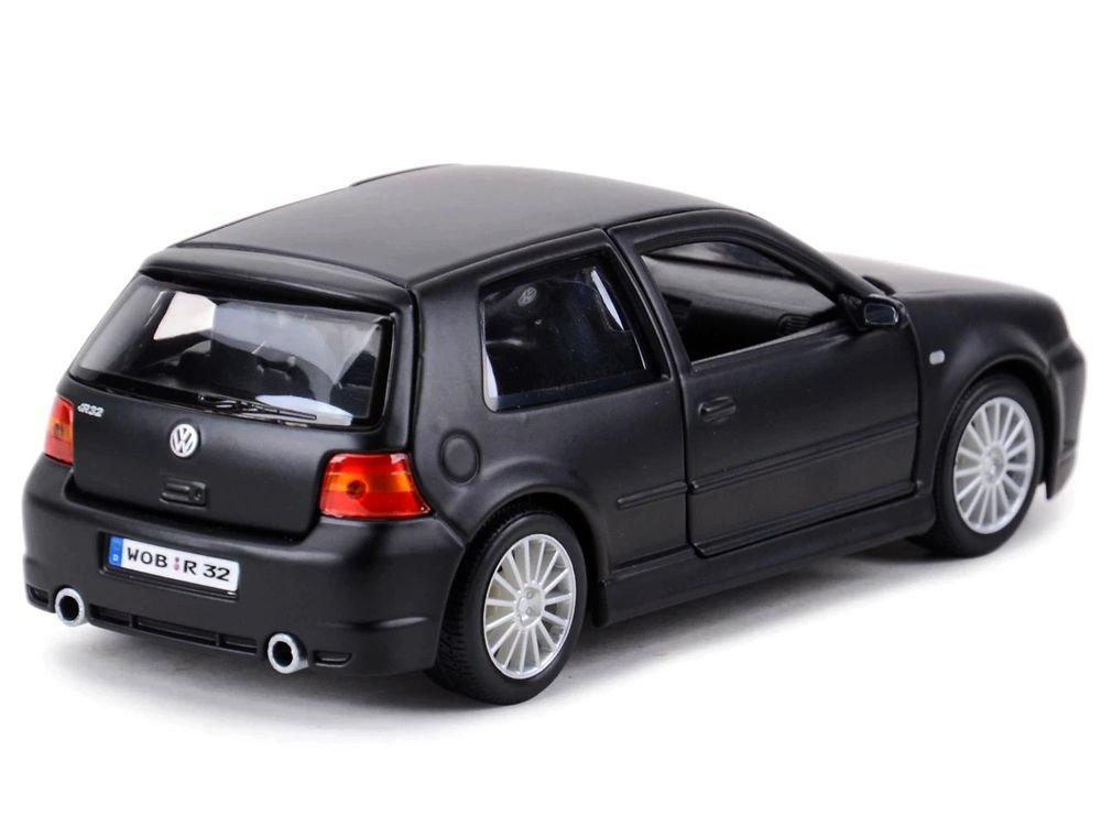 Volkswagen Golf R32 Matt Black "Special Edition" Series 1/24 Diecast Model Car by Maisto view 5