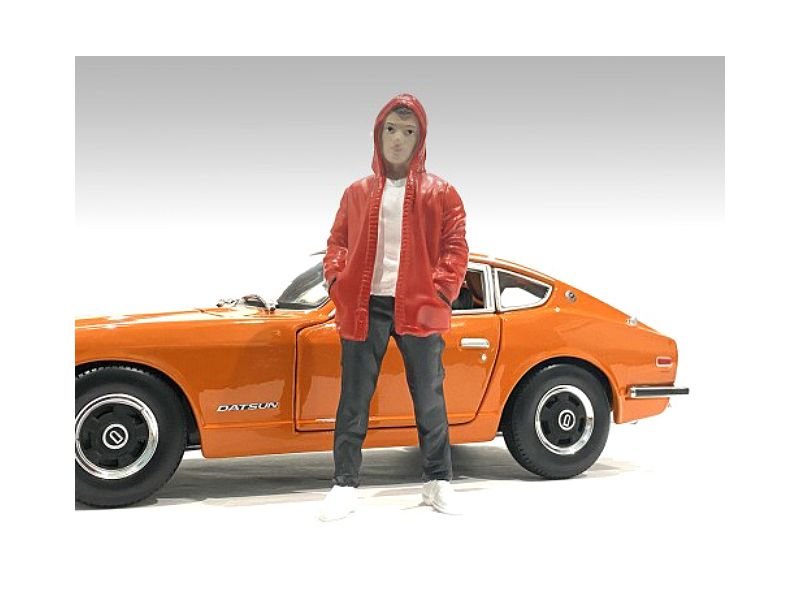 "Car Meet 2" Figurine IV for 1/24 Scale Models by American Diorama view 2