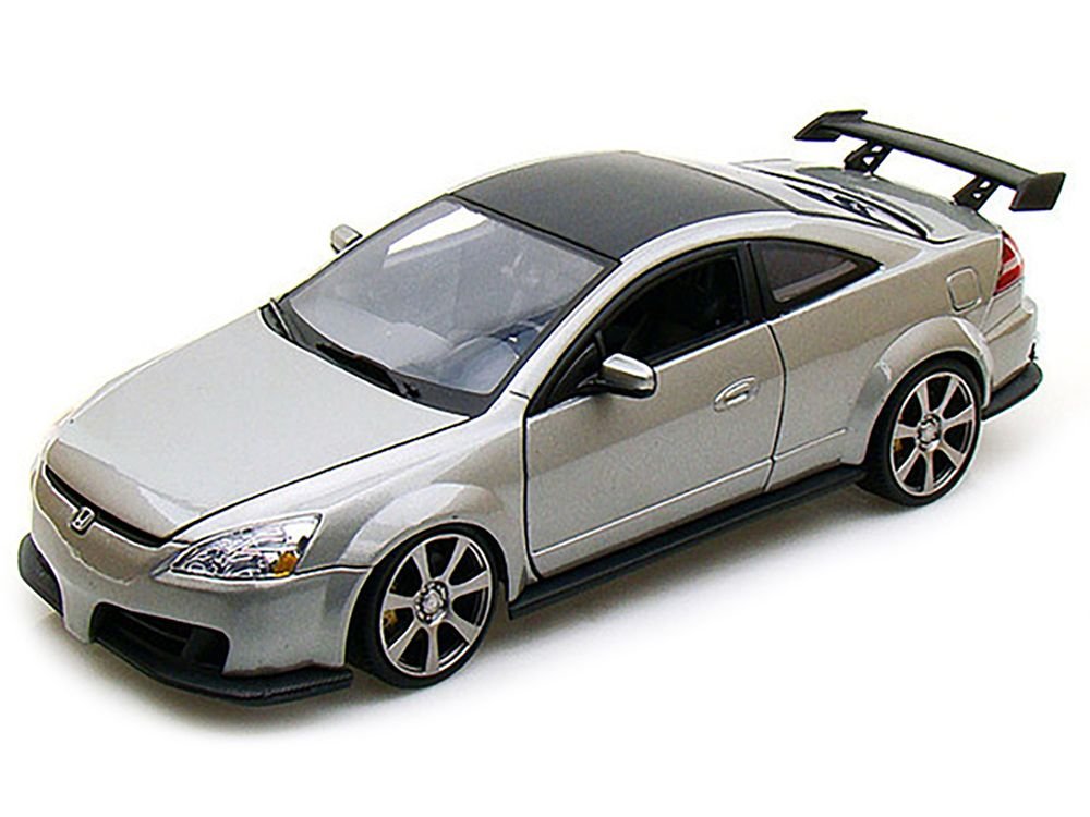 2003 Honda Accord Gray Metallic 1/18 Diecast Model Car by Motormax view 2