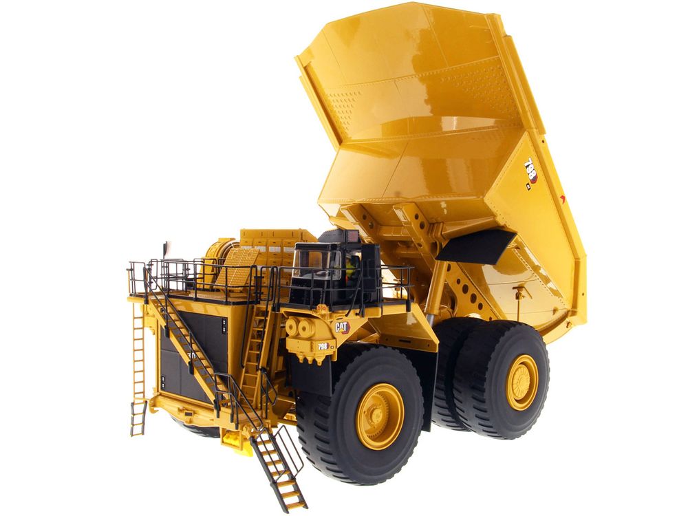 CAT Caterpillar 798 AC Mining Truck "High Line Series" 1/50 Diecast Model by Diecast Masters view 2