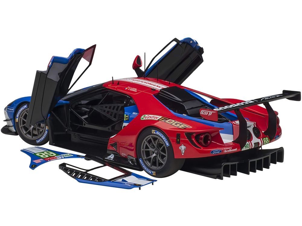 Ford GT #68 Sebastien Bourdais - Joey Hand - Dirk Muller 24H of Le Mans (2019) 1/18 Model Car by Autoart view 2