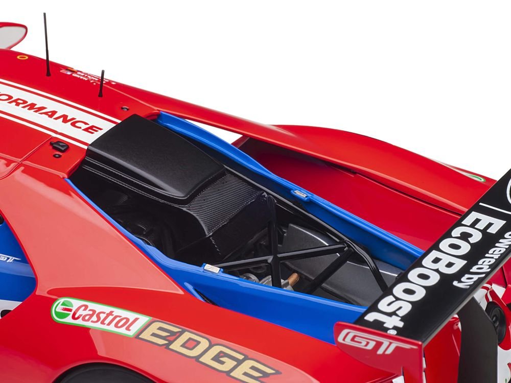 Ford GT #68 Sebastien Bourdais - Joey Hand - Dirk Muller 24H of Le Mans (2019) 1/18 Model Car by Autoart view 4