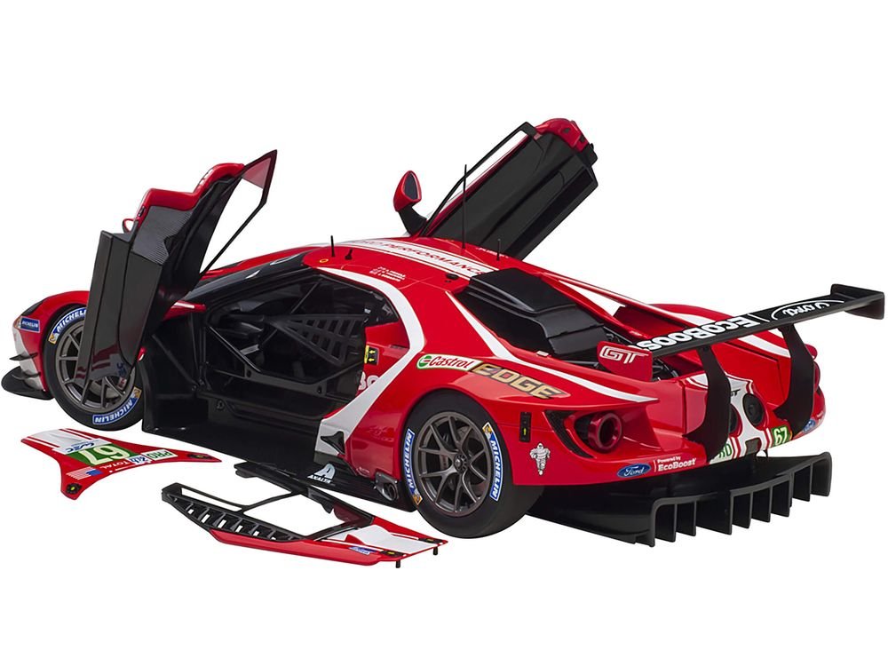 Ford GT #67 Harry Tincknell - Andy Priaulx - Jonathan Bomarito 24H of Le Mans (2019) 1/18 Model Car by Autoart view 2