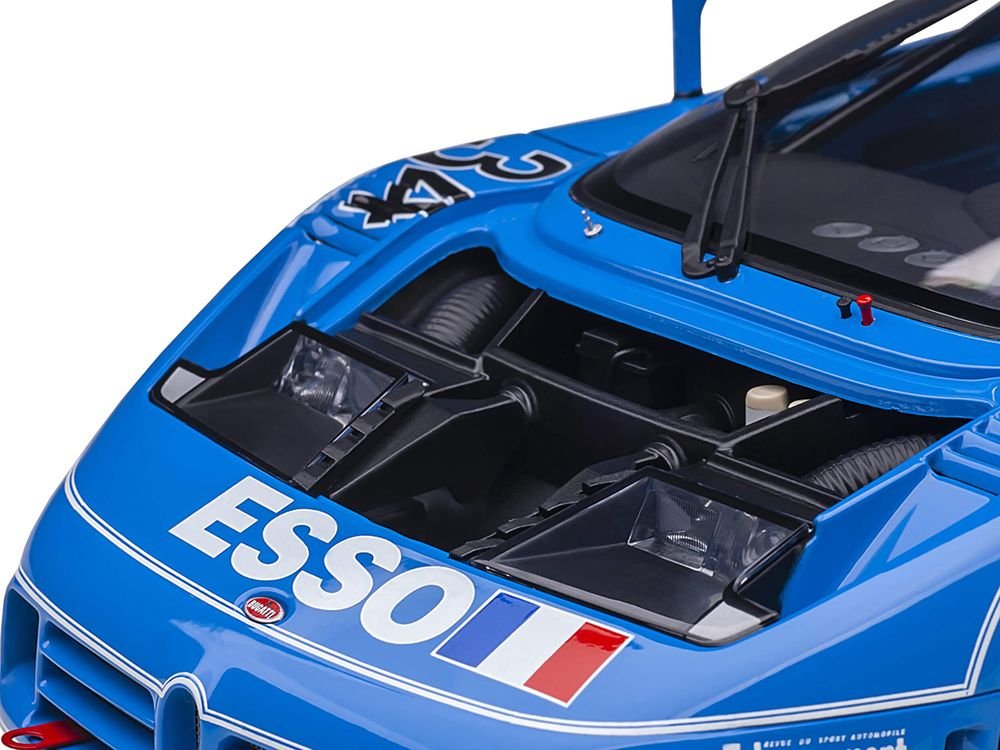 Bugatti EB110 #34 Alain Cudini - Eric Helary - Jean-Christophe Boullion 24 Hours of Le Mans (1994) 1/18 Model Car by Autoart view 3