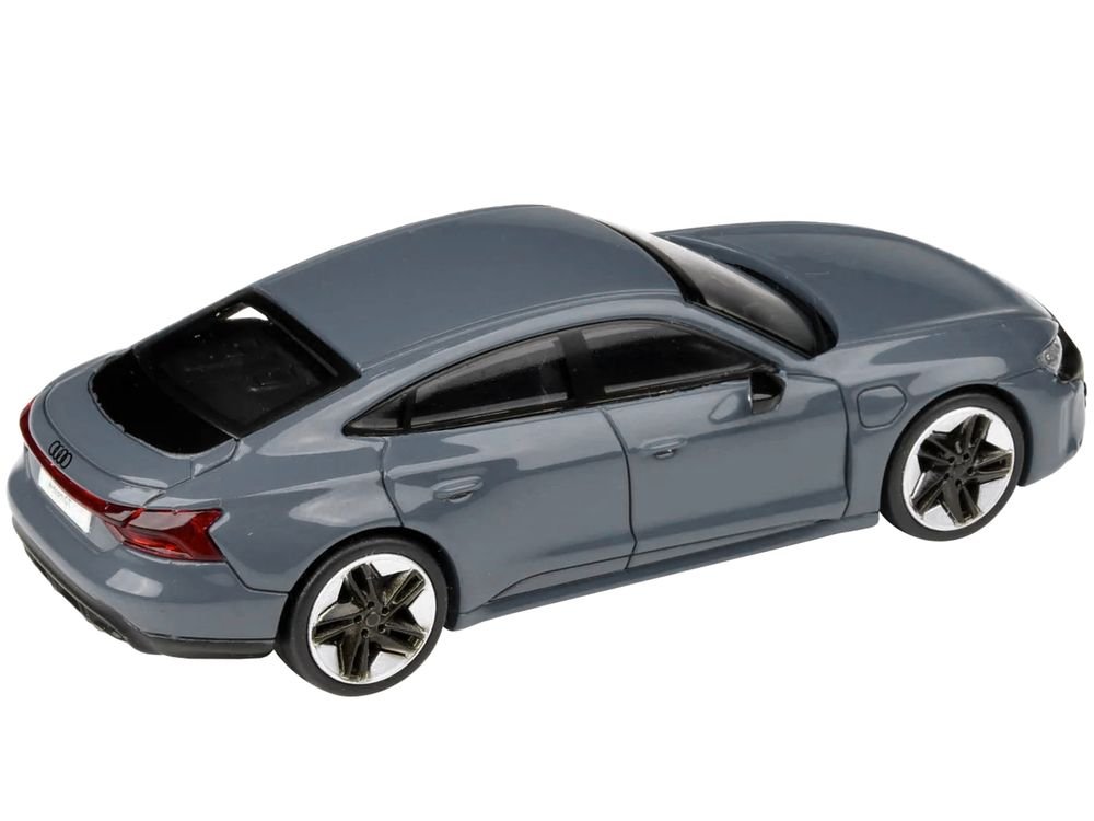 2021 Audi RS e-tron GT Kemora Gray 1/64 Diecast Model Car by Paragon view 2