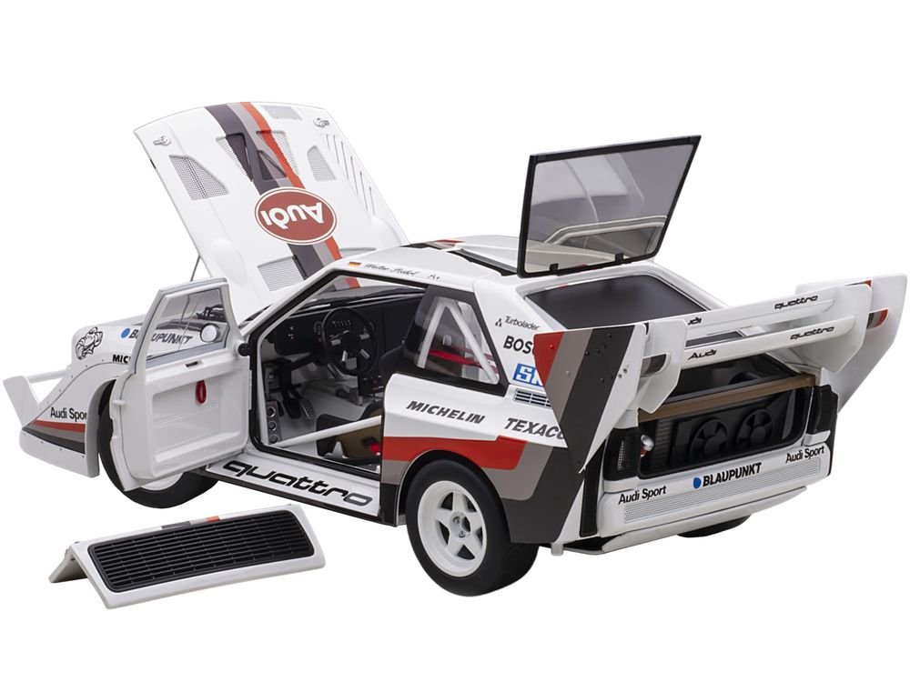 Audi Quattro S1 #1 Walter Roehrl Winner Pikes Peak (1987) 1/18 Model Car by Autoart view 2
