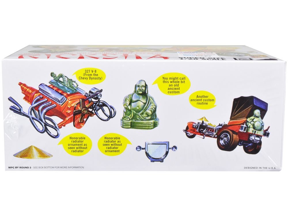 Skill 2 Model Kit George Barris' Wild Chinatown Express Ricksha 1/20 Scale Model by MPC view 2