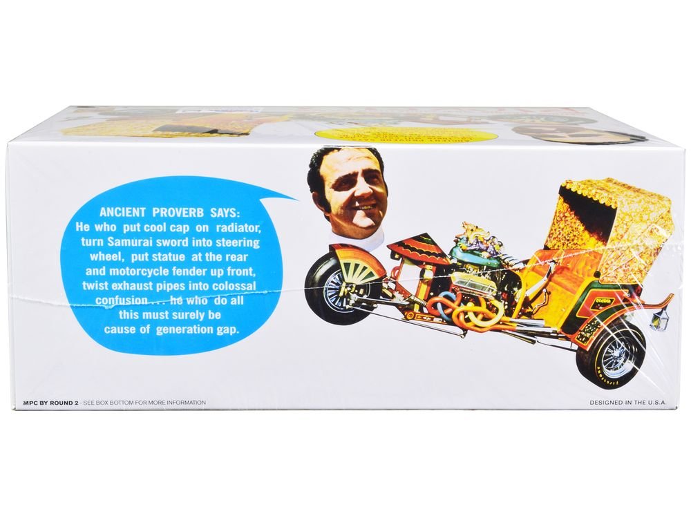 Skill 2 Model Kit George Barris' Wild Chinatown Express Ricksha 1/20 Scale Model by MPC view 3