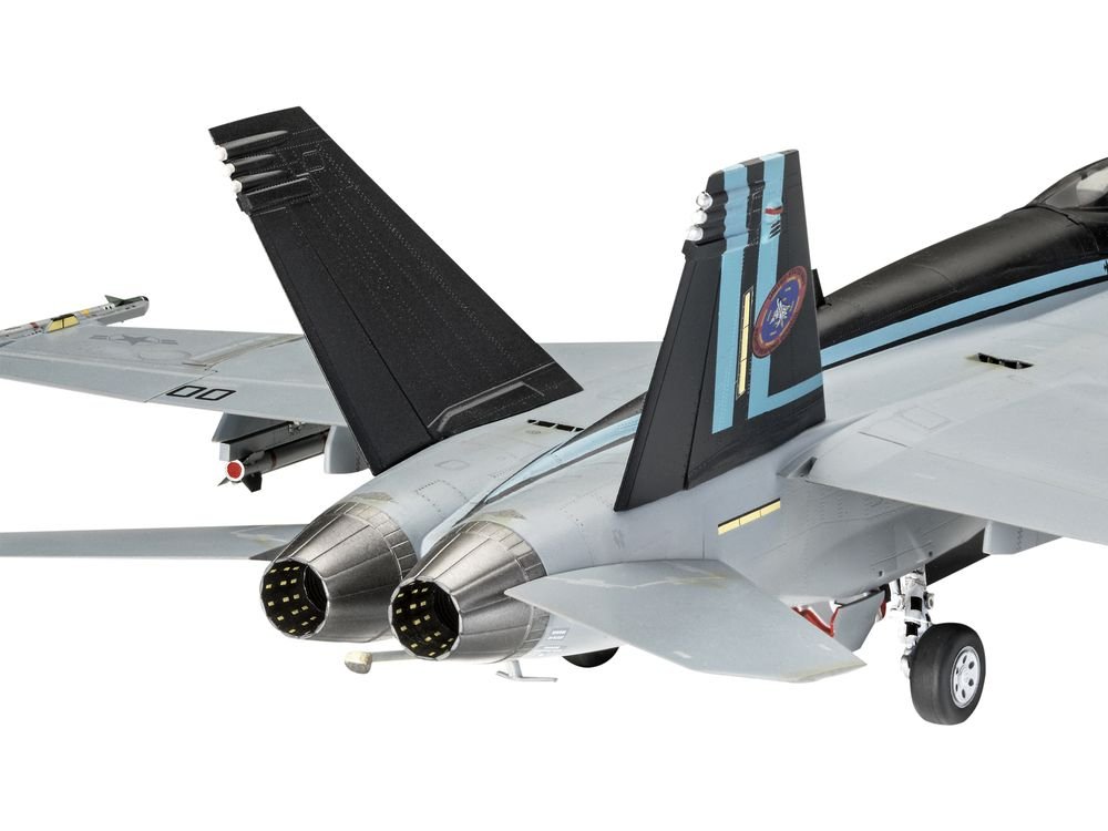 Level 5 Model Kit Maverick's F/A-18E Super Hornet Jet "Top Gun: Maverick" (2022) Movie 1/48 Scale Model by Revell view 5