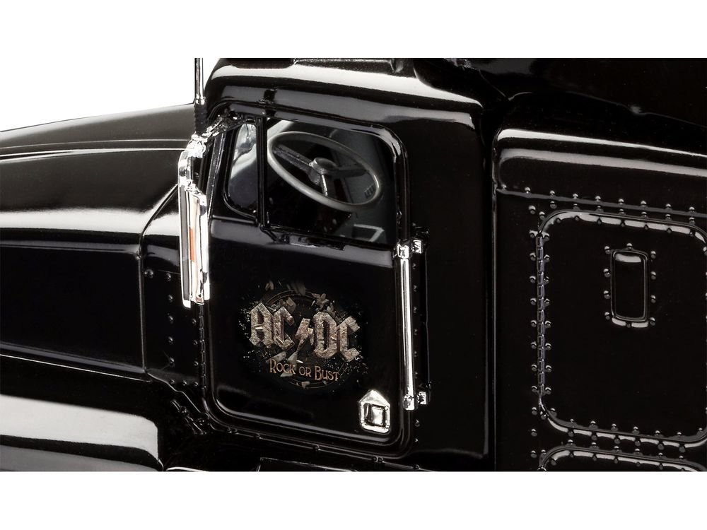 Level 3 Model Kit Kenworth Tour Truck "AC/DC Rock or Bust" 1/32 Scale Model by Revell view 4