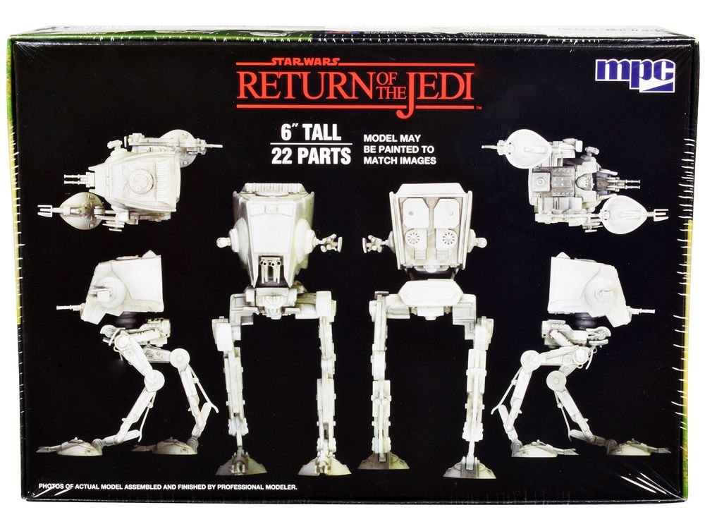 Skill 2 Snap Model Kit AT-ST "Star Wars: Return of the Jedi" Movie Scale Model by MPC view 4