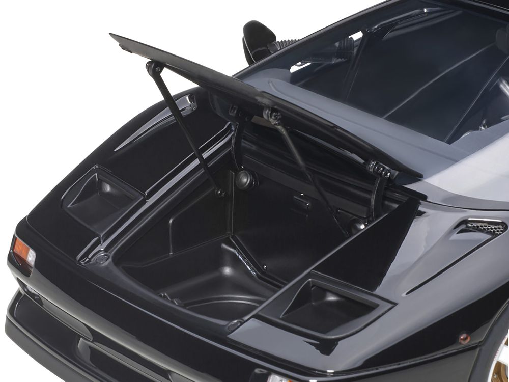 Lamborghini Diablo SV-R Deep Black 1/18 Model Car by Autoart view 3