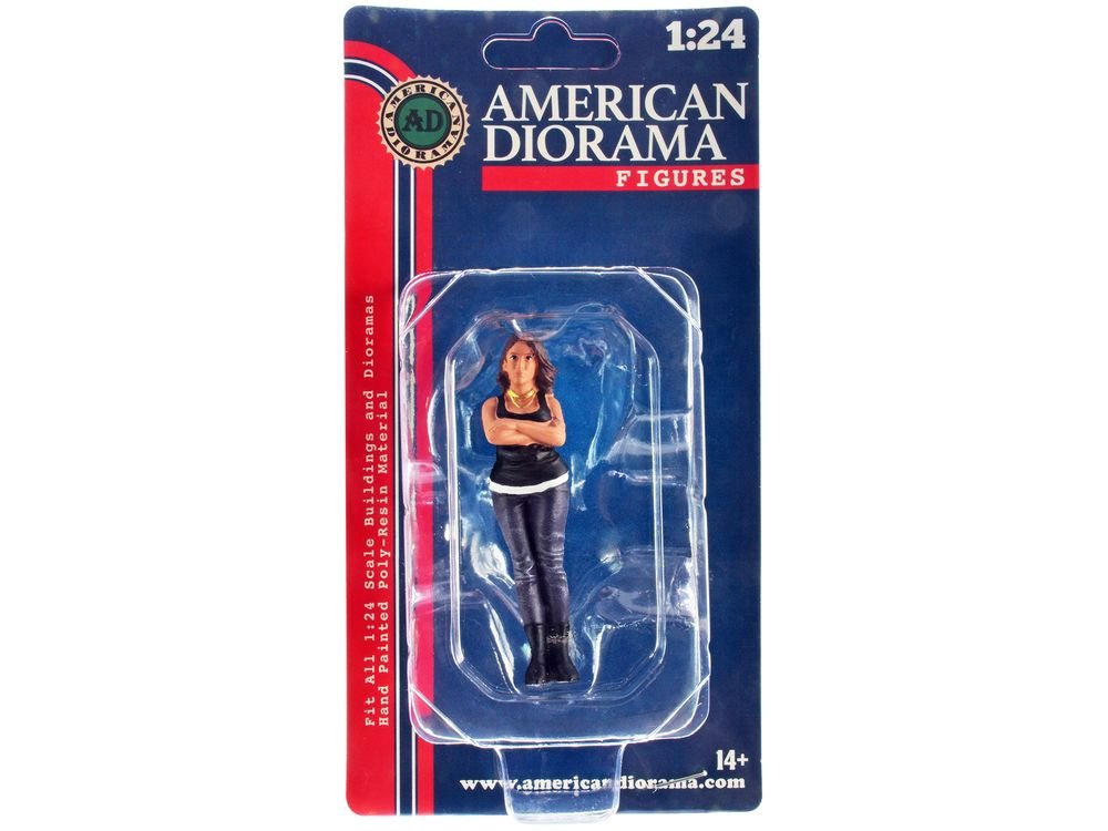 "Car Meet 3" Figurine 2 for 1/24 Scale Models by American Diorama view 3