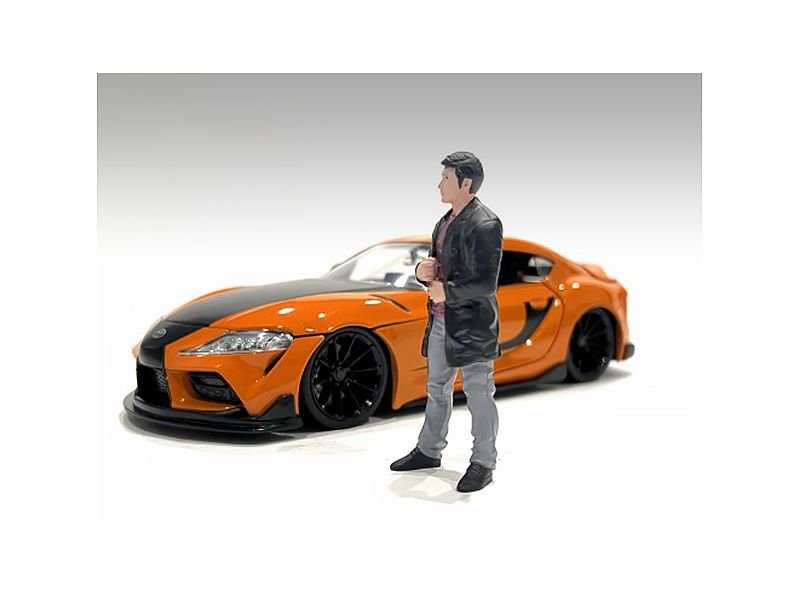 "Car Meet 3" Figurine 3 for 1/24 Scale Models by American Diorama view 2