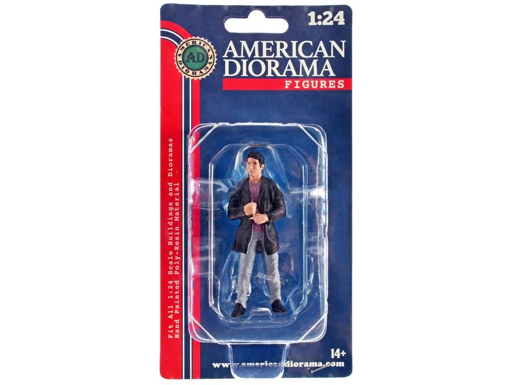 "Car Meet 3" Figurine 3 for 1/24 Scale Models by American Diorama view 3