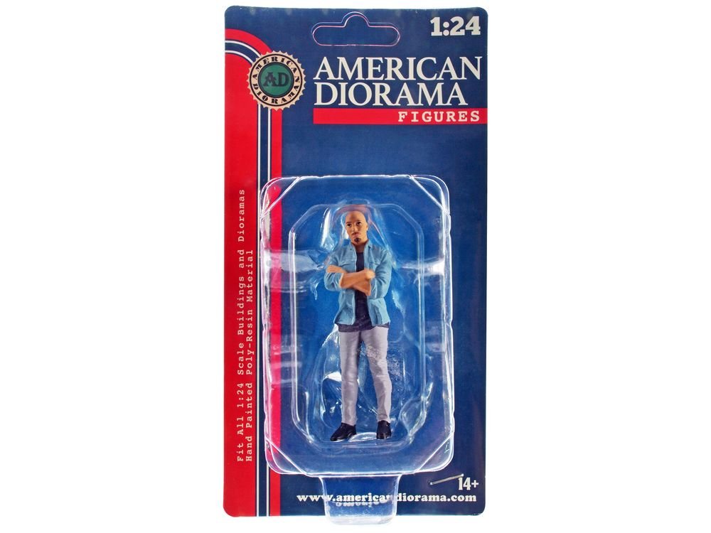 "Car Meet 3" Figurine 6 for 1/24 Scale Models by American Diorama view 3