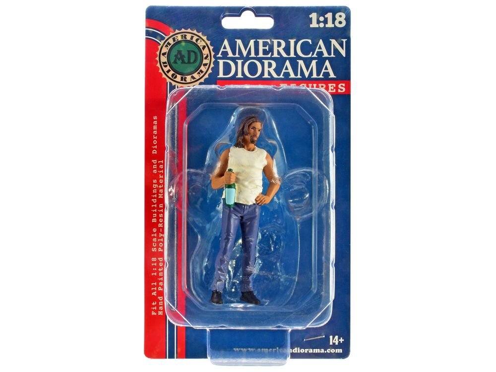 "Campers" Figure 3 for 1/18 Scale Models by American Diorama view 3